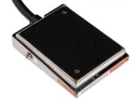 116-855 RS PRO Light Duty Momentary Foot Switch - Stainless Steel Case Material, SPST, 3 A @ 125 V ac Contact Current, 250V