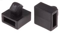 767-5825 RS PRO Cable Clip, 8mm GrooveSlot 40 mm 5mm Internal Width 13.3mm Internal Height, 19mm L
