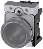 3su1153-6aa70-1aa0 Siemens, SIRIUS ACT 3SU11, Panel Mount White LED Indicator, 22mm Cutout, Round, 110V ac