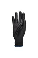 403-mat-bulk Polyco Healthline Black Polyurethane Reusable Gloves, Size 8, Polyurethane Coating