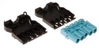 9295444530 Wieland GST18i5 Series Mini Connector, 5-Pole, Male, Cable Mount, 20A, IP20