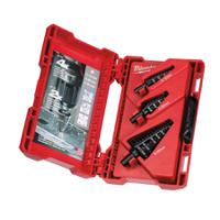 48899399 Milwaukee 3-Piece Step Drill Bit Set for Multi-Material, 35mm Max, 4mm Min, Steel Bits