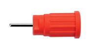 rs-sepb-6449-ni-ge Schutzinger Yellow Male Banana Socket, Press-In Termination, 24A, 1kV, Nickel Plating