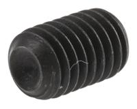 530-056 Black, Self-Colour Steel Hex Socket Set M8 x 12mm Grub Screw