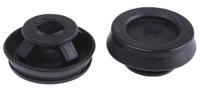 clixx-m25b WISKA CLIXX Black Polypropylene, Thermoplastic 25mm Cable Grommet for 9 → 17mm Cable Dia. CLIXX M25/B