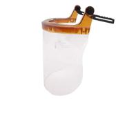 s598-9034147 Centurion Safety Clear Flip Up Triacetate High Heat Face Shield with Face Guard , Resistant To Chemical, Heat, Oil,