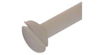 232-6897 RS PRO Slot M2.5 Countersunk Nylon Machine Screws DIN 963 x 16.0mm