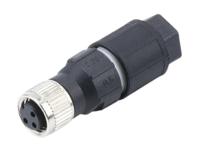 120091-0028 Molex Circular Connector, 3 Contacts, Cable, M8 Connector, Plug, Female, IP65, IP67, Nano-Change Series