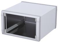 m5625315 METCASE Unimet-Plus Grey Aluminium Instrument Case, 251.62 x 263.3 x 150.7mm