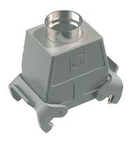 09200320430 Harting Han A Heavy Duty Power Connector Hood, PG21 Thread, Top Entry