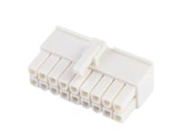 39-01-2185 Molex, Mini-Fit Jr Female Connector Housing, 4.2mm Pitch, 18 Way, 2 Row