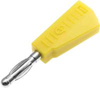 208-0230 RS PRO Yellow Male Banana Plug, 4 mm Connector, Solder Termination, 19A, 30V, Nickel Plating