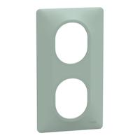 s320724a Green 2 Gang Light Switch Cover