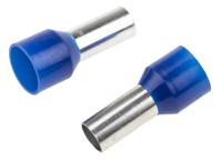 513-2663 RS PRO Insulated Crimp Bootlace Ferrule, 12mm Pin Length, 5.8mm Pin Diameter, 16mm² Wire Size, Blue