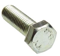 530-185 RS PRO Bright Zinc Plated Steel, Hex Bolt, M12 x 40mm