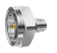 j01122a0020 Telegartner Straight 50Ω Coaxial Adapter 7/16 Plug to 2.2-5 Socket 0 → 6GHz
