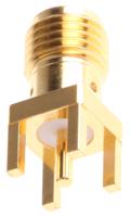32k101-400l5 Rosenberger SMA Series, Jack PCB Mount SMA Connector, 50Ω, Solder Termination, Straight Body