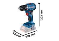 06019k3205 Bosch GSR 18V-45 18V Cordless Drill Driver Li-Ion