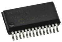 pic16f886-iss Microchip, 8 bit PIC, PIC16F886 Microcontroller, 40 MHz, 14kB FLASH, 28-Pin SSOP