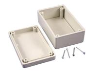 1594csgy Hammond 1594 Series Grey ABS Enclosure, IP54, Grey Lid, 105 x 66 x 45mm