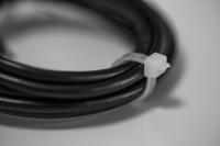 489-2140 RS PRO Cable Tie, 203mm x 4.6 mm, Natural Nylon, Pk-100