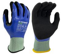 k01-424-taille-11 KYORENE K01-424 Grey Graphene Work Gloves, Size 11, Nitrile Micro-Foam Coating