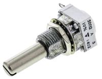 p11s1v0flsy00501ka Vishay P11S 500Ω Rotary Potentiometer 1-Gang Panel Mount, P11S1V0FLSY00501KA