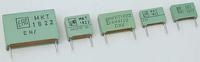 mkt1822433255 Vishay MKT 1822 Polyester Film Capacitor, 160 V ac, 250 V dc, ±10%, 330nF, Through Hole