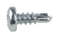 546-5929 RS PRO Bright Zinc Plated Steel Self Drilling Screw No. 6 x 3/8in Long x 9.5mm Long