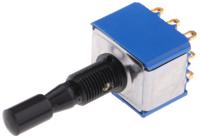5659adbgk3v APEM Toggle Switch, Panel Mount, On-Off-On, 3PDT, Solder Lug Terminal, 30V dc