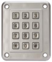 s12150001 EOZ IP67 12 Key ZAMAK 5 Anti Vandal Keypad