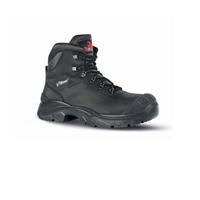 0rr10454-38 UPower TERRANOVA Black Composite Toe Capped Men's Ankle Safety Boots, UK 5, EU 38