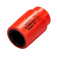 1382 ITL Insulated Tools Ltd 1/2 in Drive 13mm Insulated Standard Socket, 6 point, VDE/1000V, 51 mm Overall Length