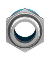 qs-g38-12-20 Festo QS Series Straight Threaded Adaptor, G 3/8 Male to Push In 12 mm, Threaded-to-Tube Connection Style, 132045