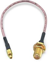 65530260515304 Wurth Elektronik WR-CXASY Series, 152.4 mm, RG178 Coaxial, Terminated 50 Ω
