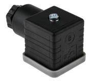 811-8257 RS PRO 3P+E DIN 43650 A, Female Solenoid Valve Connector, 250 V ac Voltage