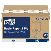 121206 Tork Centrefeed roll Rolled White Paper Towel, 160 m x 200mm, 2-Ply