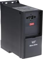 132f0022 Danfoss Inverter Drive, 2.2 kW, 3 Phase, VLT FC51 Series 480 V 5.3 A