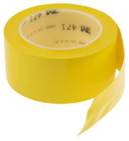 471 3M  Yellow PVC 33m Lane Marking Tape, 0.14mm Thickness