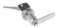 1414014 Euro-Locks a Lowe & Fletcher group Company Stainless Steel Camlock, 22mm Panel-to-Tongue, 19.1 x 16mm Cutout, Key Unlock