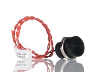 pbar1af2000 APEM Piezo Switch, SPST, IP68, Flying Lead, 200 mA @ 24 V dc, -40 → +75°C