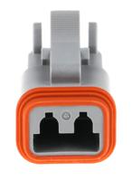at06-2s Amphenol Industrial, AT Automotive Connector Plug Cable Mount 2 Way AT06-2S