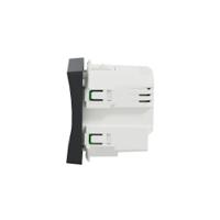 nu350854w Schneider Electric Anthracite Push Button Light Switch, Wiser