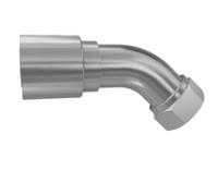 1ce48-12-4 Parker Hydraulic Swivel 1/4 in Hose to M18 x 1.5 Female, 1CE48-12-4