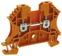 1020060000 Weidmuller  WDU Series Orange, 2.5mm², Single-Level, Screw Termination, ATEX