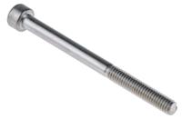 304-4592 RS PRO Stainless Steel Hex Socket Cap Screw, DIN 912, M4 x 50mm