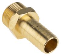 506-7301 RS PRO Hose Connector Hose Tail Adaptor, G 3/4in 3/4in ID