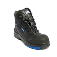 5160bk120 Himalayan 5160 Black Composite Toe Capped Unisex Safety Boots, UK 12, EU 46