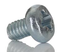 264-6402 RS PRO Bright Zinc Plated Steel Pan Head Self Tapping Screw, M4 x 0.236in Long 6mm Long