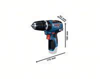 06019j9000 Bosch GSB Autolock 12V Cordless Drill Driver Li-Ion